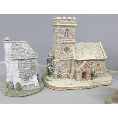 2043 - Six Lilliput Lane models including Gulliver’s Gate, Mrs Pinkerton's Post Office, a/f, Mickelgate Ant... 