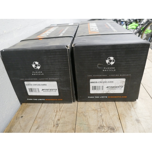 Two boxed Mishimoto MMDB-CRf250-04RX aluminium dirt bike radiators ...