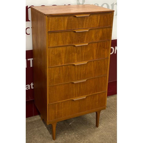 56 - An Austin Suite teak chest of drawers
