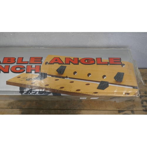 5035 - A boxed and unused adjustable angle workbench