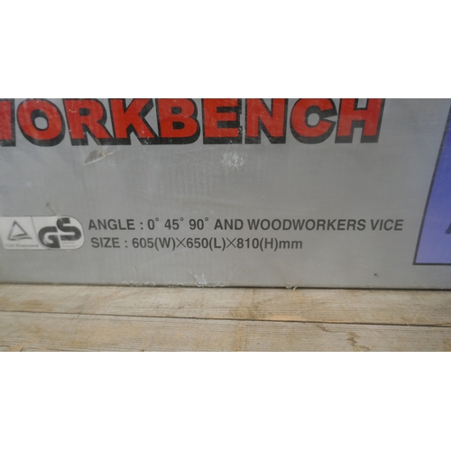 5035 - A boxed and unused adjustable angle workbench