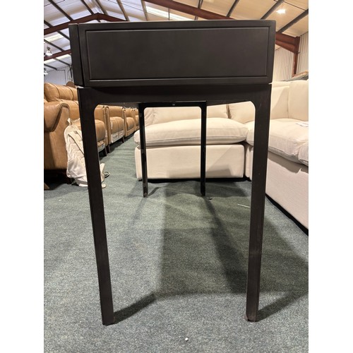 3165 - A Ottinge 2 drawer metal console/desk