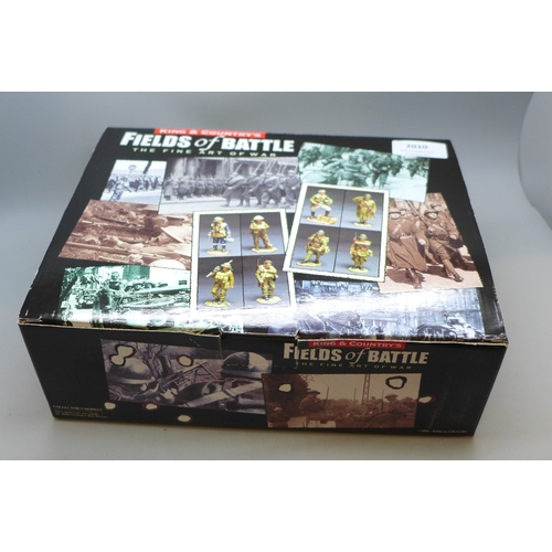 2010 - King & Country - Kubelwagen VW with original figures, FO8020, boxed