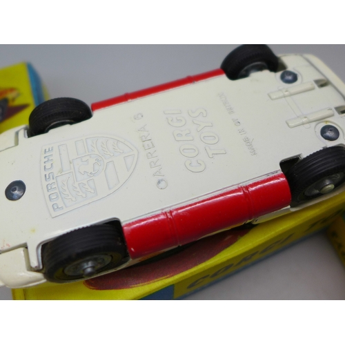 2069 - Three Corgi Toys, 337 Customized Chevrolet Corvette Sting Ray, a 310 Chevrolet Corvette Sting Ray an... 