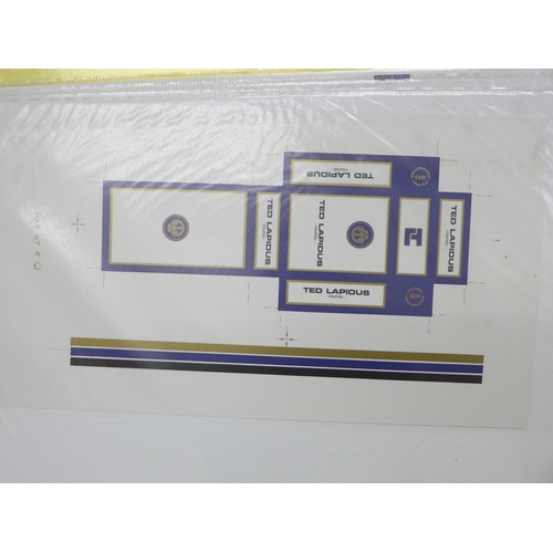 2144 - A very large album of cigarette adverts and prototype flat pack artwork, John Player's, Will's, Impe... 