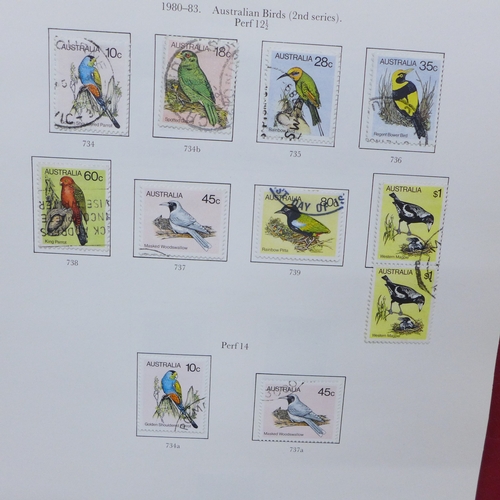 2174 - Stamps; Australia, fine used collection in SG album 1913-1983, good ranges of Kangaroo's and George ... 