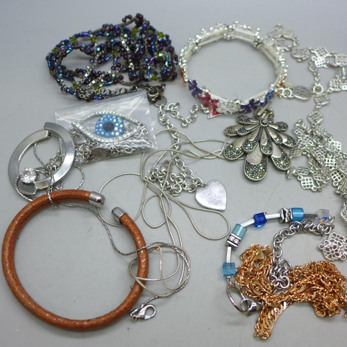 7301 - A collection of costume jewellery including Butler & Wilson, Joan Rivers and Coeur De Lion