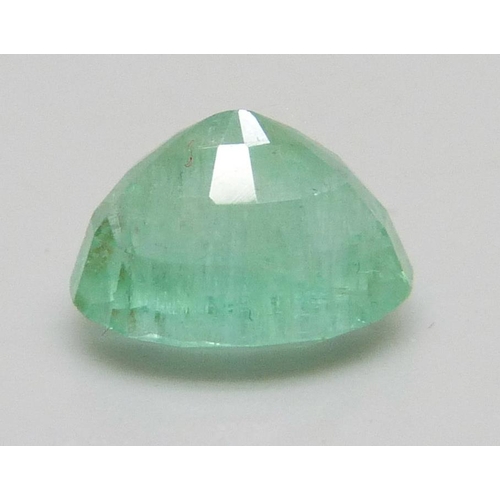 7238 - A loose emerald, approximately 3ct
