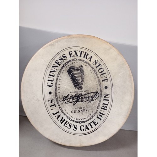 2318 - A Guinness bodhran drum by Malachy Kearns