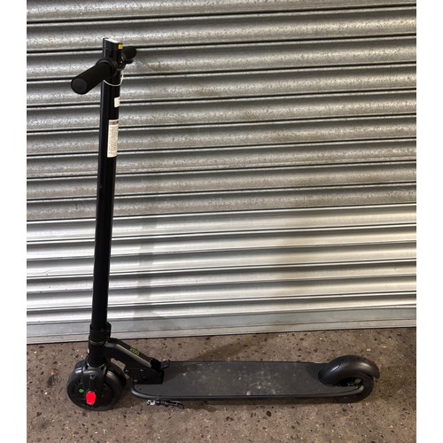 6110 - A Life 200 black and green electric scooter with charging lead