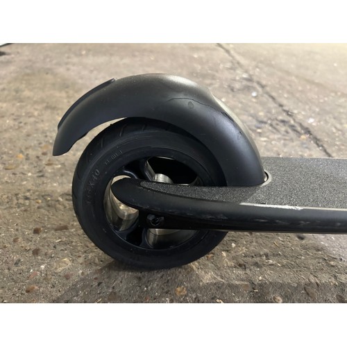 6110 - A Life 200 black and green electric scooter with charging lead