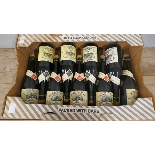 5070 - Nine bottles of Burrow Hill fermented sparkling dry cider including Stoke Red and Kingston Black