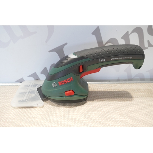 6067 - A Bosch cordless pruner 3.6v *This lot is subject to VAT