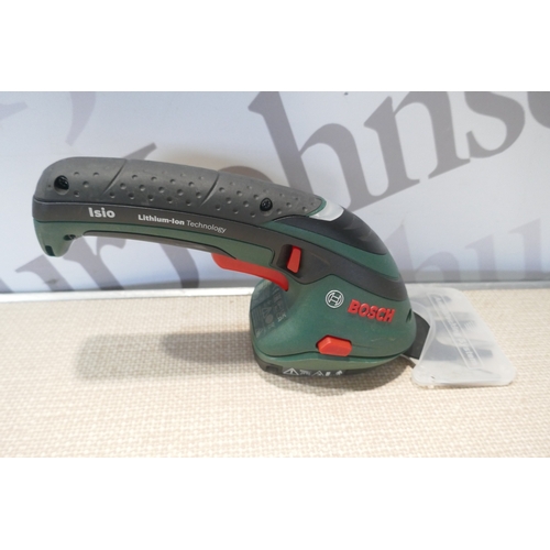 6067 - A Bosch cordless pruner 3.6v *This lot is subject to VAT