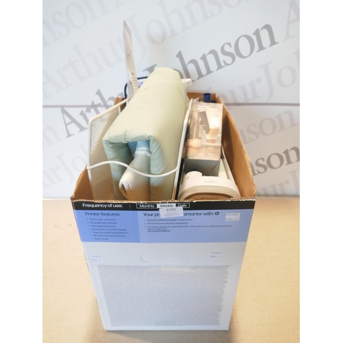 6101 - A box of miscellaneous items to include, a Joseph Joseph toilet brush holder, magazine rack, floor m... 