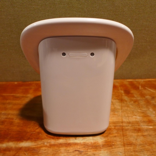 6149 - A Joseph Joseph pedestal mirror with cosmetic storage  * This lot is subject to VAT