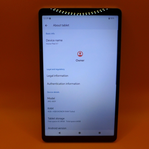 6235 - An Honor pad 8.7 tablet *This lot is subject to VAT