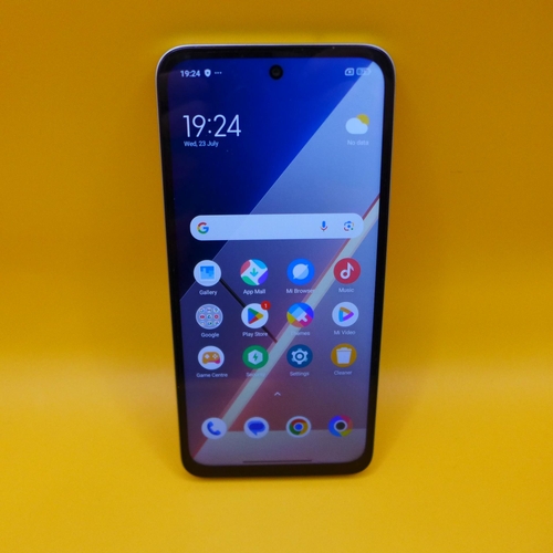 6254 - A Poco M7 smart mobile phone with charging lead *This lot is subject to VAT