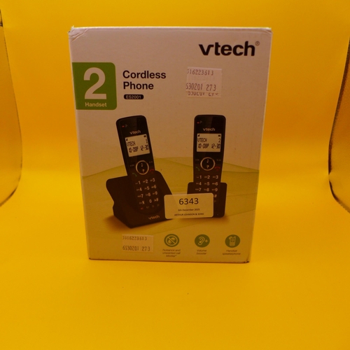 Two Vtech cordless handset phones (ES2001) *This lot is subject to VAT