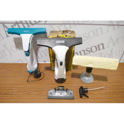 6361 - Two window vacs, Karcher and Beldray *This lot is subject to VAT