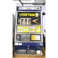 A vintage Universal Deci Star Trek one arm bandit slot machine