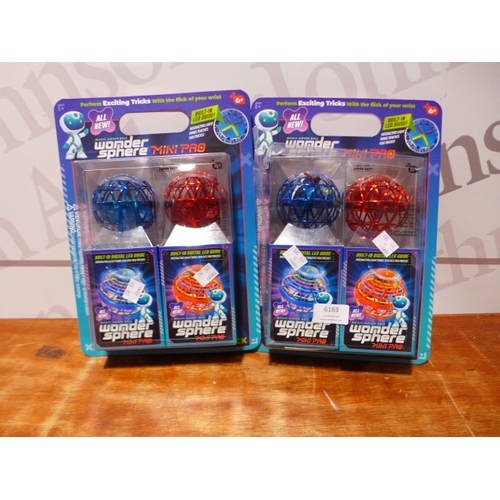 6163 - Four Wonder mini pro Spheres, (373-182,380) *This lot is subject to VAT