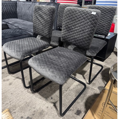 3094 - A set of four Aero dining chairs *This lot is subject to VAT