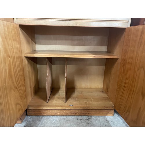 18 - A Gordon Russell, Broadway Ltd. walnut and ebony cocktail cabinet