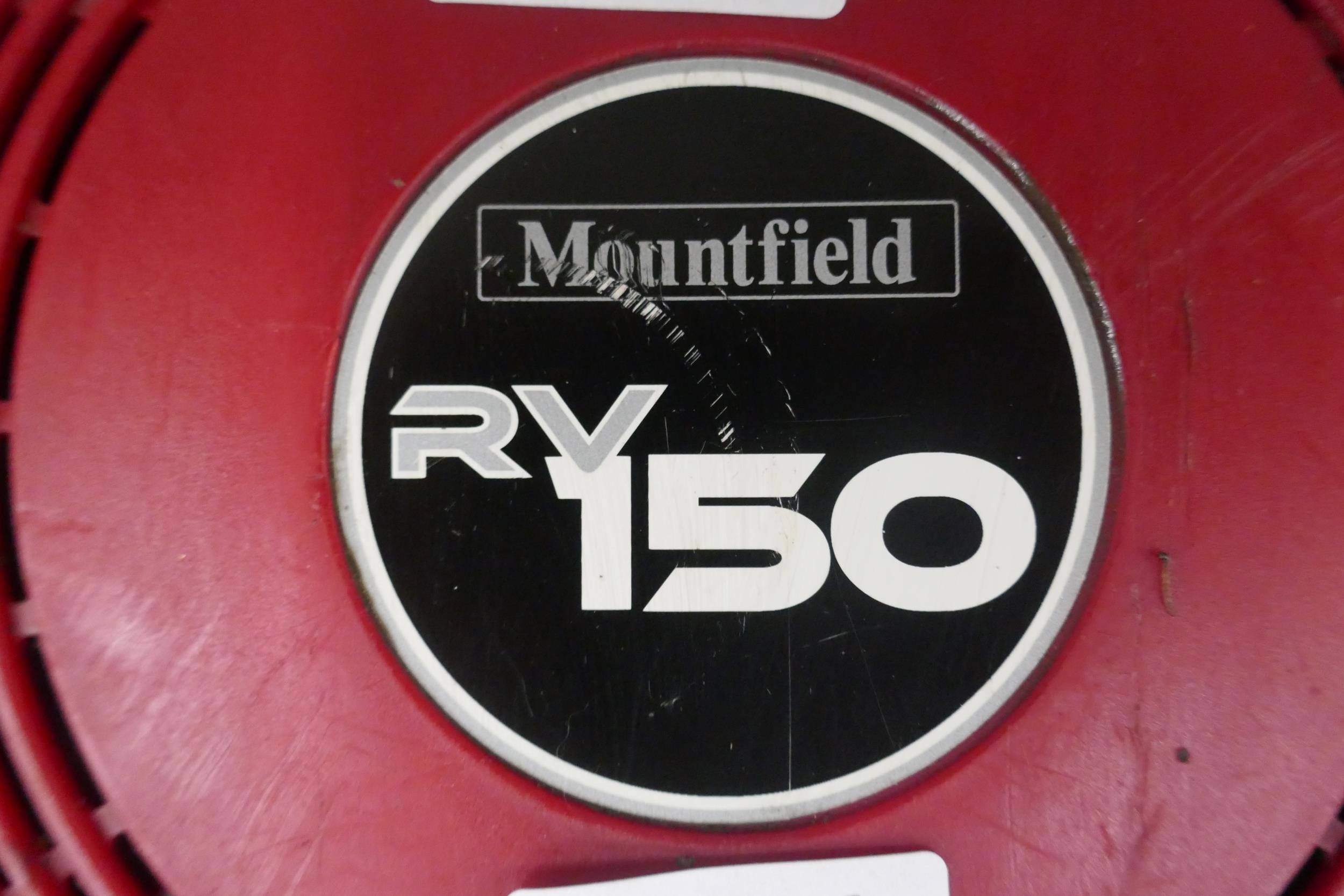 A Mountfield RV150 petrol driven lawn mower and a Mountfield SP454 ...