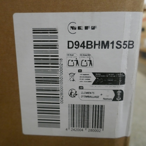 4329 - A NEFF wall mounted cooker hood (607-58) *This lot is subject to VAT