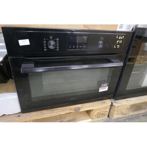 4293 - An AEG combi microwave oven (607-71) *This lot is subject to VAT