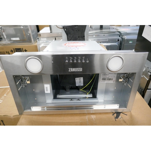 4299 - An AEG chimney cooker hood and a Zanussi cooker hood(607-130) *This lot is subject to VAT