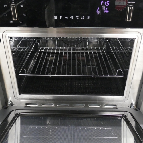 4300 - A NEFF N50  graphite microwave oven with hot air  (607-96) *This lot is subject to VAT