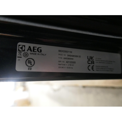 4307 - An AEG single multifunction oven (607-191) *This lot is subject to VAT