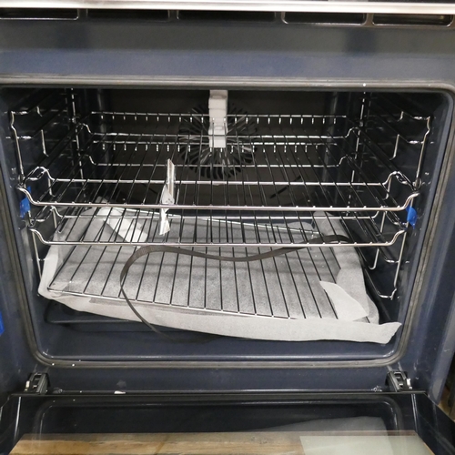 4321 - A Beko  stainless steel single electric oven steam assisted with Aeroperfect  (607-118) *This lot is... 