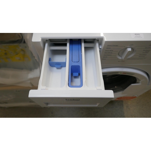 4241 - A Beko integrated washing machine (9kg) (607-35) *This lot is subject to VAT