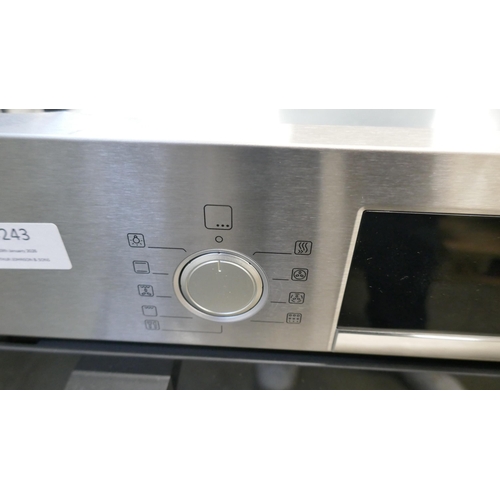 4243 - A Bosch Serie 4 pyrolytic single oven (607-80) *This lot is subject to VAT
