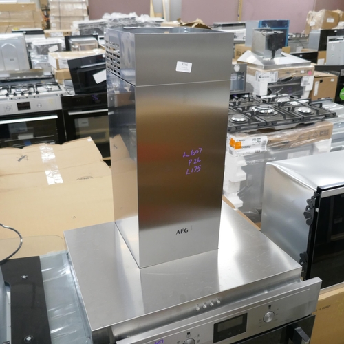 4246 - An AEG stainless steel T-box chimney hood and a CDA chimney hood (607-175) *This lot is subject to V... 