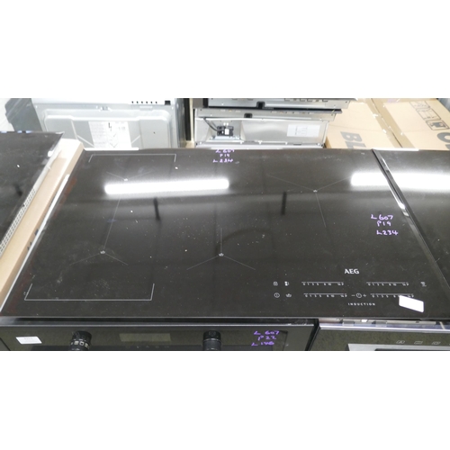 4250 - Two AEG 5 ring cooker hobs (607-233,234)( Both damaged) *This lot is subject to VAT