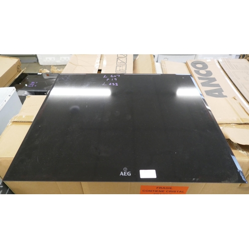 4250 - Two AEG 5 ring cooker hobs (607-233,234)( Both damaged) *This lot is subject to VAT