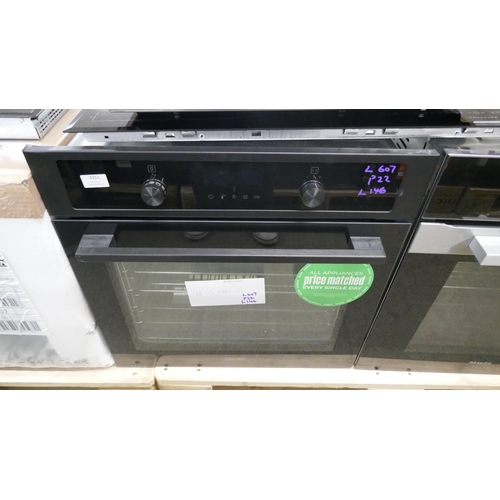 4251 - A Zanussi black single Pyrolytic oven with Airfry   (607-146) *This lot is subject to VAT