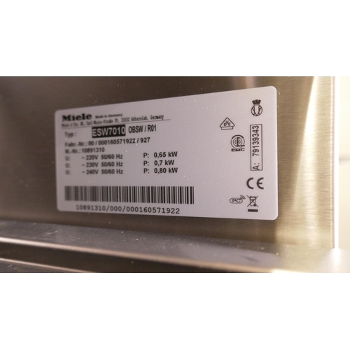 4259 - A Miele warming drawer (607-231) *This lot is subject to VAT