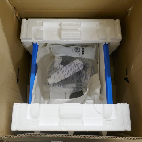 4270 - A Blanco Sumba white composite sink with steel frame 1.0  (607-228) *This lot is subject to VAT