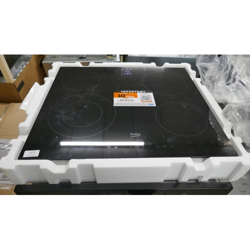 4271 - Beko induction hob (571-285) *This lot is subject to VAT