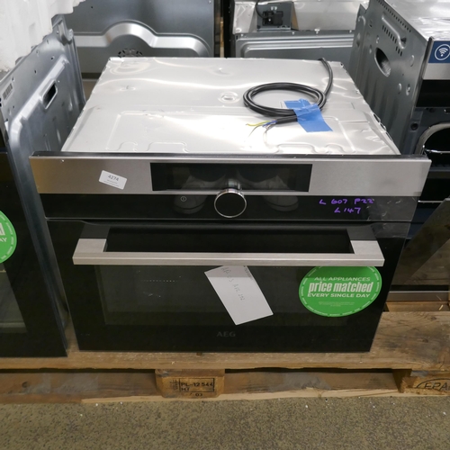 4274 - An AEG combi microwave  (607-147)(Transit damaged) *This lot is subject to VAT