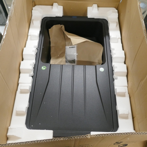 4278 - Blanco composite 1.0 bowl sink with drainer (571-284) *This lot is subject to VAT