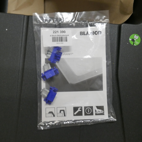 4278 - Blanco composite 1.0 bowl sink with drainer (571-284) *This lot is subject to VAT