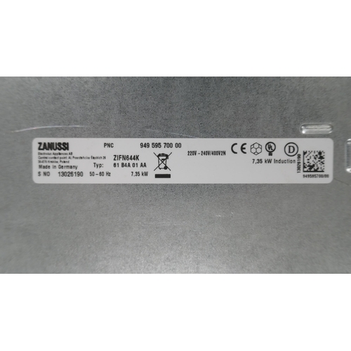 4279 - An AEG hob, a Zanussi hob (607-194,235)(Both damaged) *This lot is subject to VAT