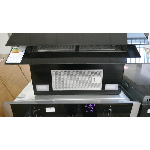 4286 - A NEFF flat Ambient light glass hood  (607-161) *This lot is subject to VAT