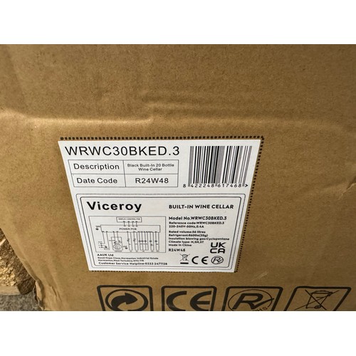 4290 - A Viceroy under counter wine cooler (607-104) *This lot is subject to VAT